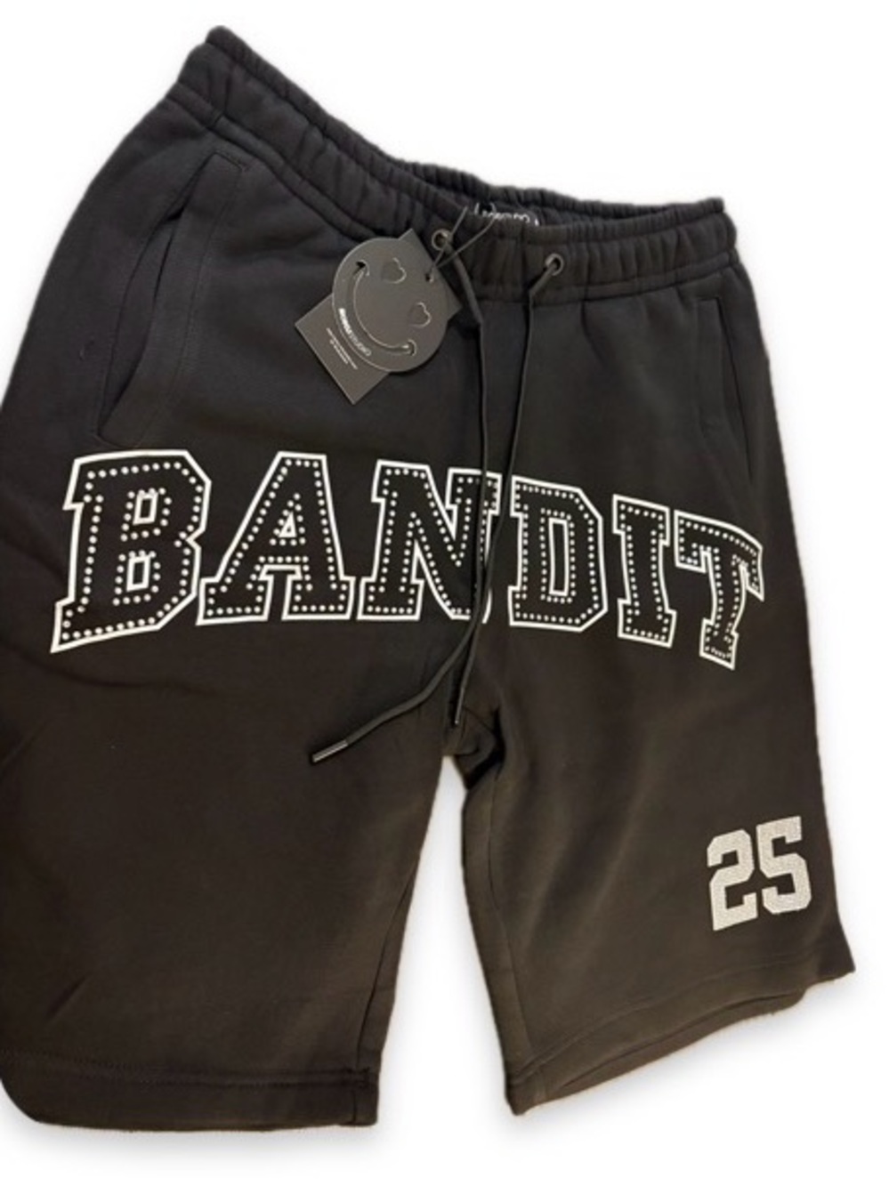 NWT [Roku Studio] Take Over Bandit Bling #25 Shorts in Black Men’s S